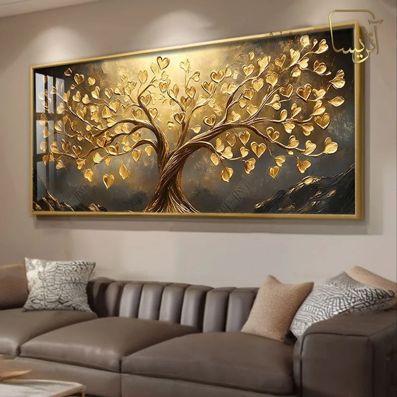 تابلو طرح درخت مدرن