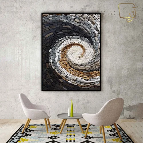 تابلو طرح آبستره مدرن