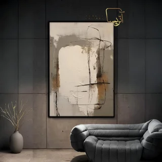 تابلو طرح آبستره مدرن