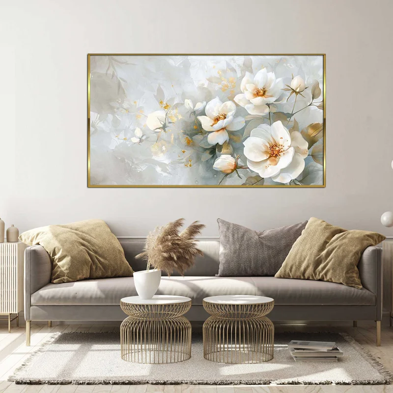 تابلو طرح گل مدرن