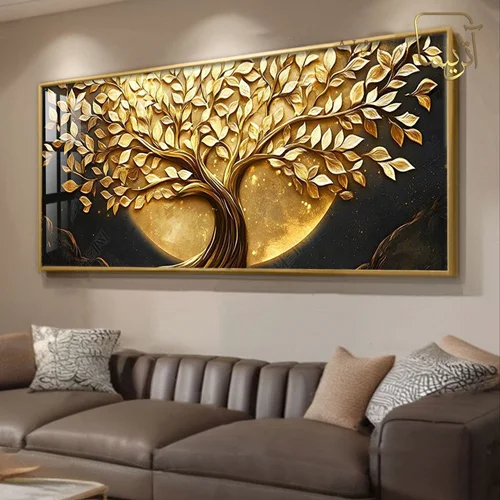 تابلو طرح درخت مدرن