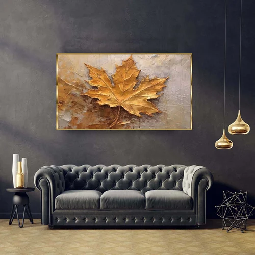 تابلو طرح برگ مدرن