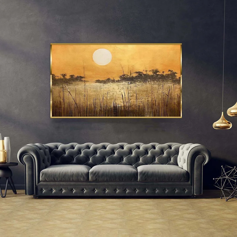 تابلو طرح طبیعت مدرن