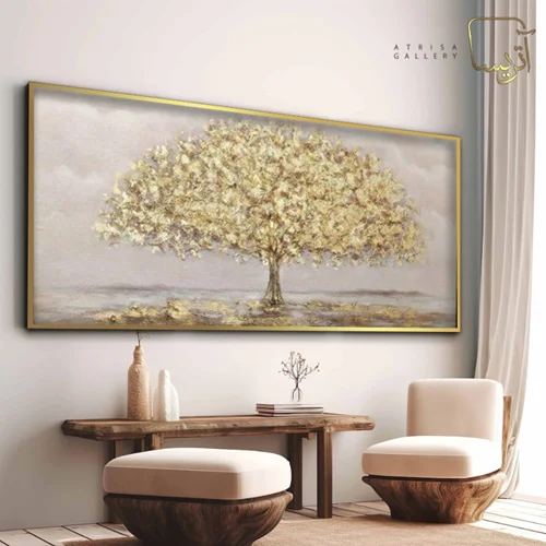 تابلو دکوراتیو طرح درخت