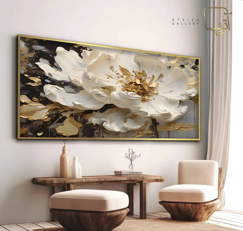 تابلو دکوراتیو طرح گل