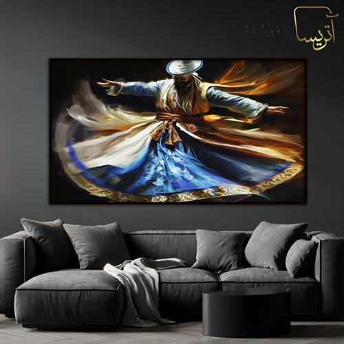 تابلو دکورایتو طرح رقص سماع