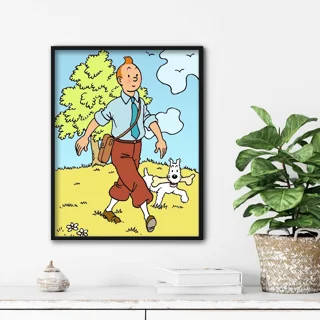 تابلو پوستر فیلم TINTIN
