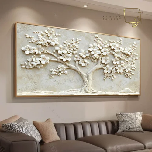 تابلو طرح درخت مدرن