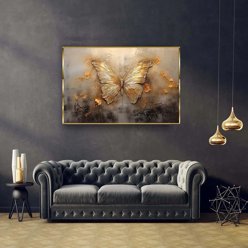 تابلو طرح پروانه مدرن