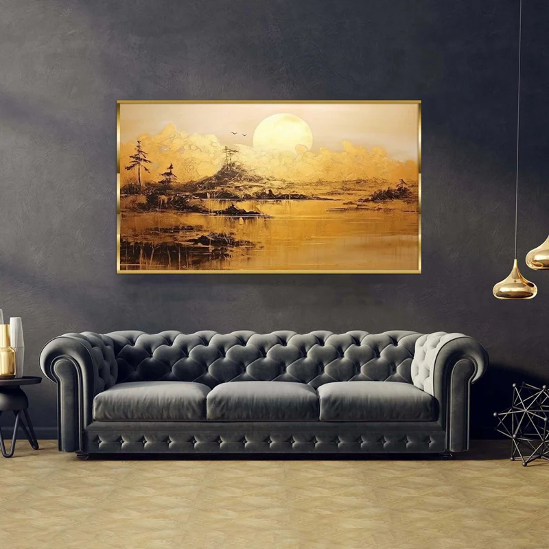 تابلو طرح طبیعت مدرن