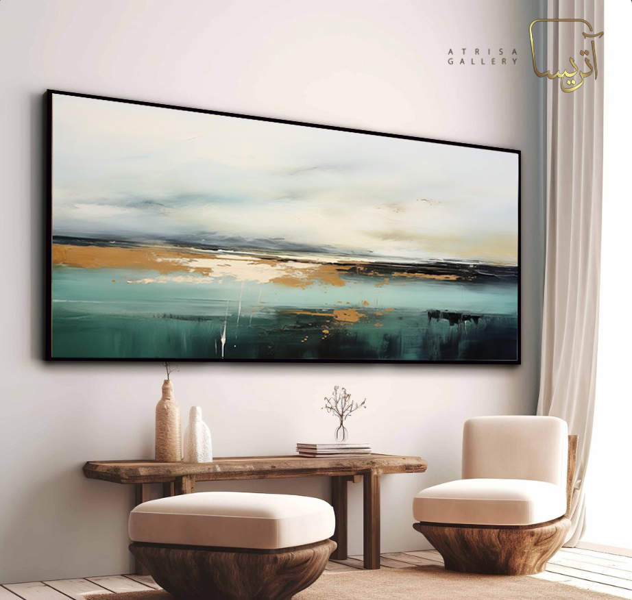 تابلو طرح دریا مدرن