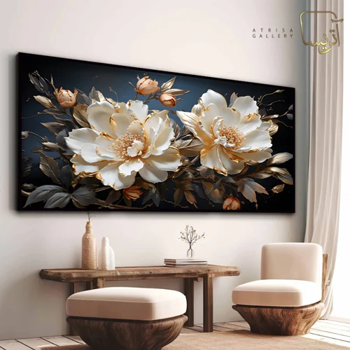 تابلو دکوراتیو طرح گل