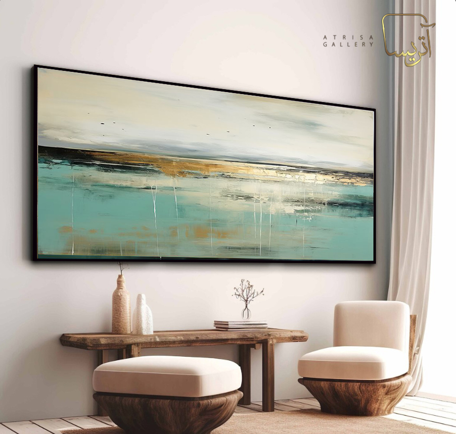 تابلو طرح دریا مدرن