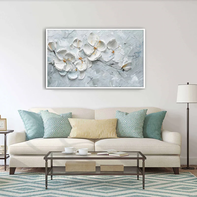 تابلو طرح گل مدرن
