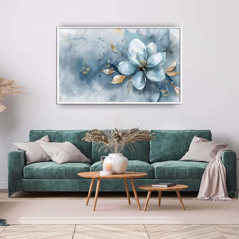 تابلو طرح گل مدرن